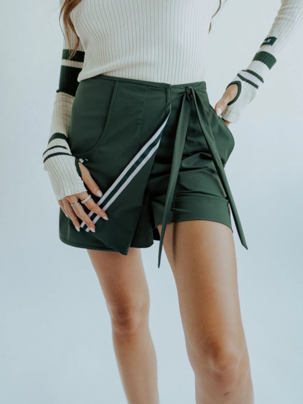 Fore All Womens Green Skort